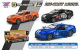 OBL10253043 - 1:32 合金车模 野马GT500 开门回力（1只装）