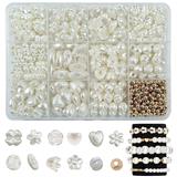 OBL10254816 - DIY串珠+4厘金珠+线(12格)