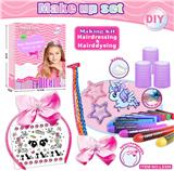 OBL10257015 - DIY染发美发2合1发箍发夹发饰套装
（配3只染发笔）