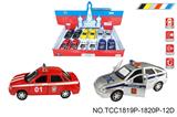 OBL10257885 - 俄罗斯合金警车
（两款各3色混装）