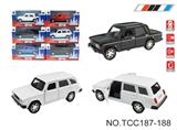 OBL10257906 - 俄罗斯拉达合金轿车
（两款各3色混装）