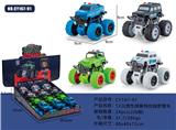 OBL10259155 - 惯性弹簧特技越野警车 12只每盒