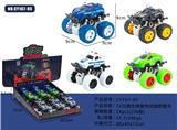 OBL10259159 - 惯性弹簧特技越野警车 12只每盒