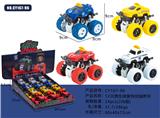 OBL10259160 - 惯性弹簧特技越野的士车 12只每盒