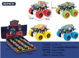 OBL10259161 - 惯性弹簧特技越野涂鸦车 12只每盒