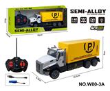 OBL10260850 - 四通遥控合金拖头车(快递车）