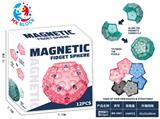 OBL10261114 - 透明五边形磁力球12PCS