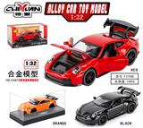 OBL10262807 - 1:32保时捷911 
黑+红+橙