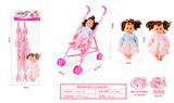 OBL10263084 - 塑料推车配14寸娃娃带IC