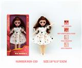 OBL10265888 - 12寸3D眼15关节实身俄文音乐灯光芭比娃娃