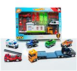 OBL10266459 - 1:64合金滑行消防车配合金拖头车场景套装
3款混装