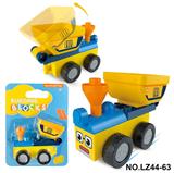 OBL10268485 - ABS料惯性运土车大颗粒积木乐高兼容5PCS