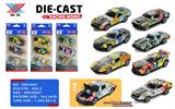 OBL10268583 - 1:64  合金模型车 开机盖 水印 滑行车 （3只装）