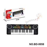 OBL10272580 - 37键电子琴乐器儿童玩具4*AA不包