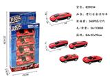 OBL10272958 - 4只装滑行合金消防车