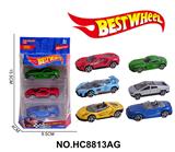 OBL10273887 - 1:64合金车（赛车）3只装
