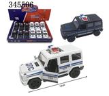 OBL10274999 - 1：32合金车模 回力车(奔驰大G)俄文警车