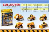 OBL10275573 - 回力合金工程车（6PCS）