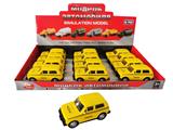 OBL10275616 - 1:43 12只展示盒 回力合金车 吉普单款