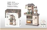 OBL10277380 - 76cm灯光音乐餐具台变色食物喷雾出水冰淇淋台