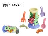 OBL10282803 - 沙滩玩具沙漏6件套