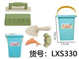 OBL10282804 - 沙滩玩具沙滩桶6件套