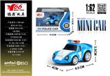 OBL10291246 - 1:62 Q版警车（保时捷）