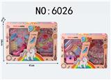 OBL10291772 - 润雅化妆品女孩套装 彩妆/串珠/饰品 三合一（2款混装）