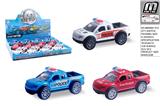 OBL10292973 - 合金回力皮卡警车