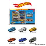 OBL10297417 - 1:64风火轮6款合金车10只装（悍马，越野车，皮卡）