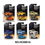 OBL10297445 - 1:64合金车6款片装