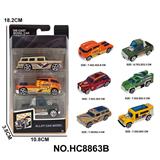 OBL10297451 - 1:64合金老爷车3只盒装