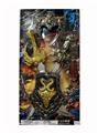 OBL10298055 - 古铜剑.电镀龙刀.面具.盾