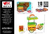 OBL10299101 - 1：10合金快餐自行车（寿司）