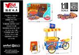 OBL10299104 - 1：10合金快餐自行车（饮料）