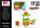 OBL10299105 - 1：10合金快餐自行车（汉堡）
