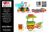 OBL10299112 - 1：10合金快餐自行车（热狗）
