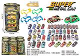 OBL10300334 - PVC桶装回力合金车