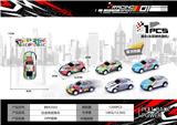 OBL10300459 - 回力车合金铁皮跑车保时捷911涂鸦（1PCS）
