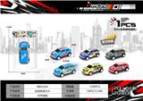 OBL10300460 - 回力车合金铁皮城市涂鸦SUV越野车（1PCS）