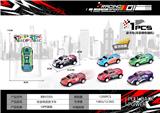 OBL10300461 - 回力车合金铁皮涂鸦越野皮卡车（1PCS）