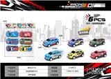 OBL10300466 - 回力车合金铁皮城市涂鸦SUV越野车（6PCS）