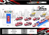OBL10300468 - 回力车合金铁皮消防吉普越野车（1PCS车+1PCS弹射）