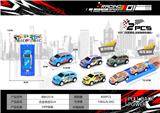 OBL10300472 - 回力车合金铁皮城市涂鸦SUV越野车（1PCS车+1PCS弹射）