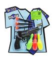 OBL10305454 - Soft bullet gun / Table Tennis gun