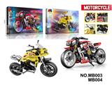 OBL10306032 - AB原包DIY益智拼装积木颗粒
新款摩托车（467PCS/454PCS)