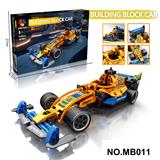 OBL10306038 - AB原包DIY益智拼装积木颗粒
新款科技回力车（448PCS)