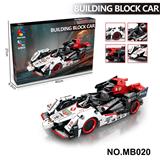OBL10306047 - AB原包DIY益智拼装积木颗粒
新款科技回力车（486PCS)