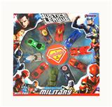 OBL10307263 - 复仇者联盟1:64合金车10只套装 滑行功能
