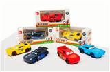 OBL10307270 - 汽车总动员1:64合金跑车滑行功能4款混装